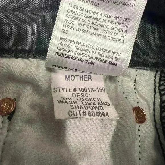 Mother the looker jeans lies & shadows Size 27 - Picture 11 of 11